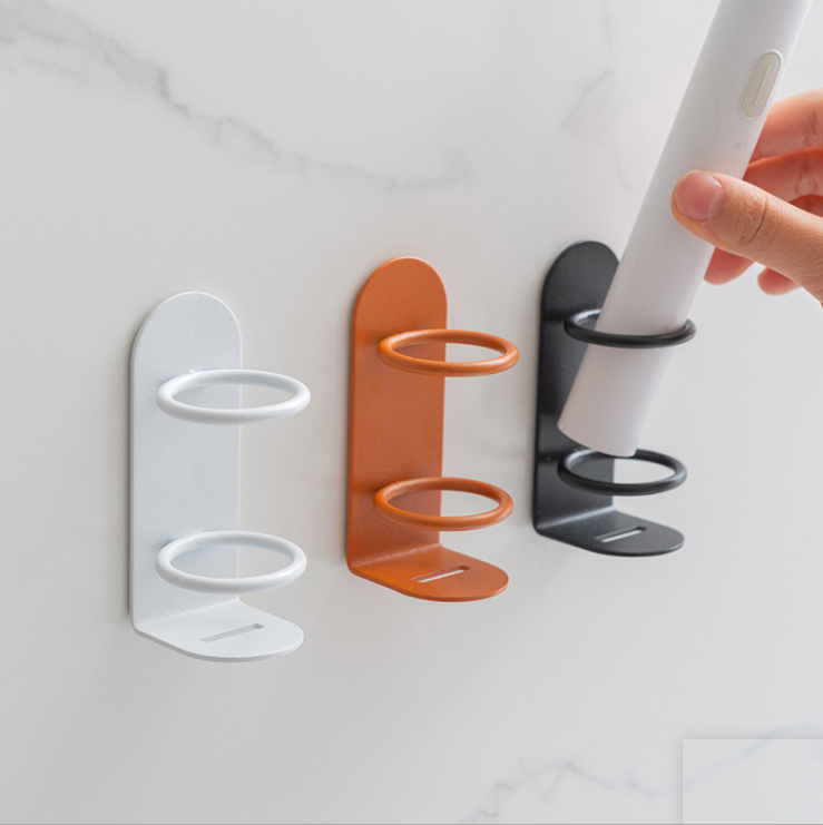 Bathroom Stainless Steel Stick Hook Wall Mounted Toothpaste and Toothbrush Holder Waterproof Electric Tooth Brush Holder - V.I.P Digital Presence