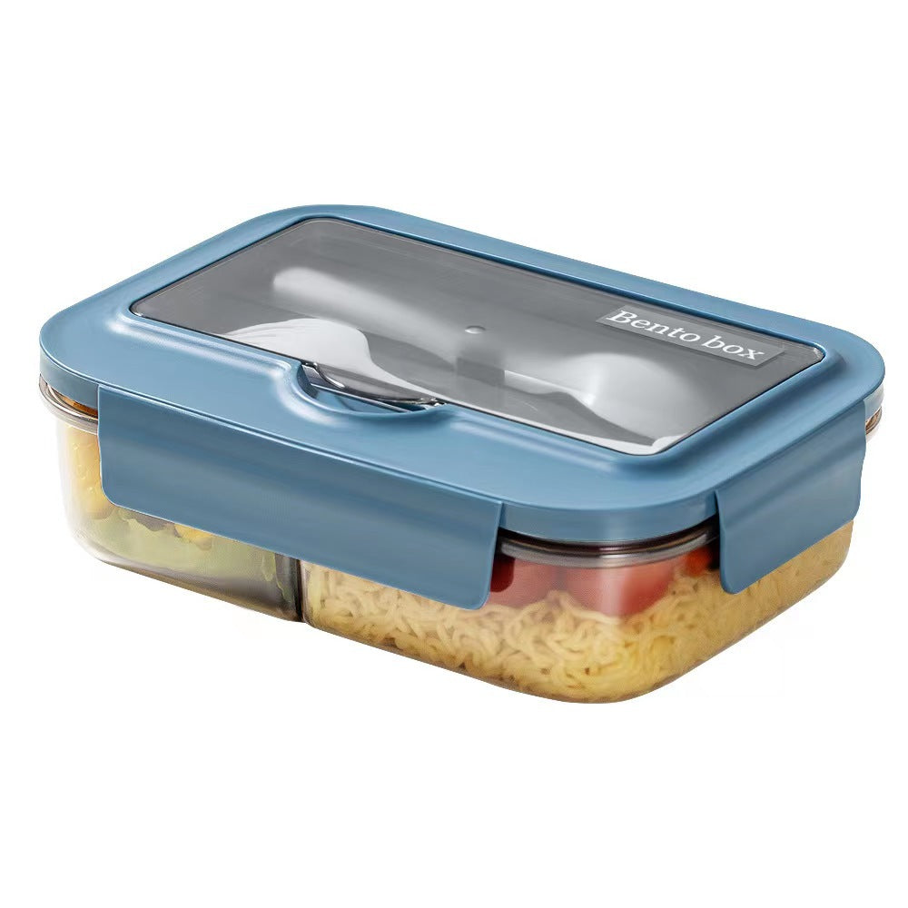 Japanese style microwaveable lunch box with compartments and cutlery - V.I.P Digital Presence