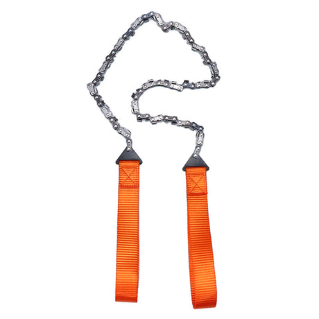 Outdoor hand zipper saw pocket chain saw garden tools 11/16/33 teeth 24 inch portable camping survival wire saw - V.I.P Digital Presence