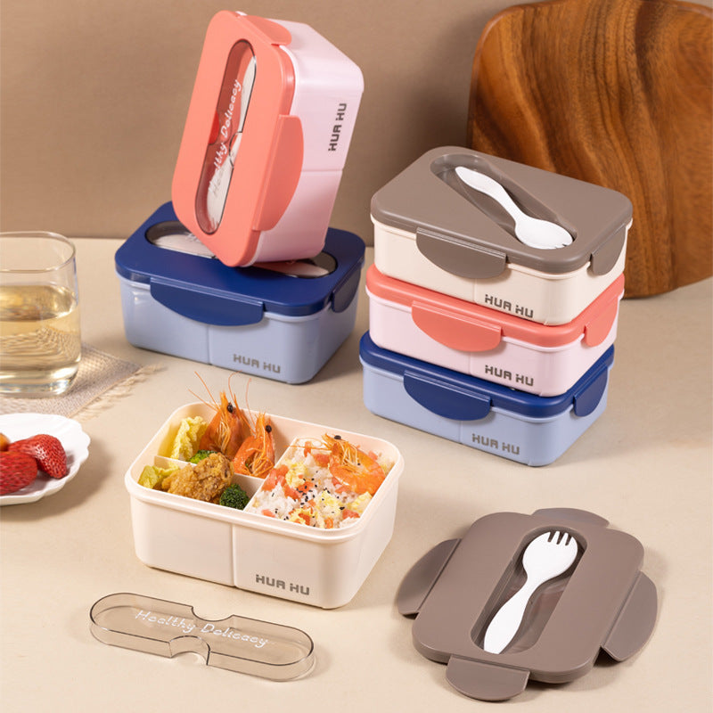 Japanese style simple portable compartment lunch box microwaveable lunch box - V.I.P Digital Presence