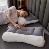 Almohada de fibra de soja japonesa con tracción inversa para reparación de vértebras cervicales, almohada con núcleo de almohada y protección para el cuello.