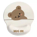 Bear mouse pad wrist mouse pad girls soft pad cute wrist pad 3d silicone wrist pad hand rest - V.I.P Digital Presence