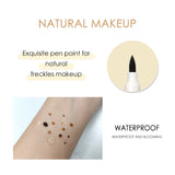 QIBEST Freckle Pen Natural Simulation Freckle Pen Color Development Waterproof Easy To Color Do Not Take Off Makeup Spot Pen Eyeliner - V.I.P Digital Presence