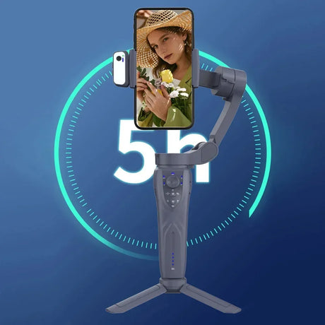 F12 mobile phone 3-axis anti shake stabilizer Tiktok live broadcast camera PTZ AI intelligent tracking face recognition - V.I.P Digital Presence