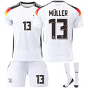 Germany home No. 13 Muller European Cup jersey 7 Havertz 8 Kroos football uniform men's suit - V.I.P Digital Presence