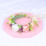 Girl's flower wreath, European and American popular headband, Korean style bride, wedding studio, outdoor photography, headwear - V.I.P Digital Presence