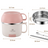Anti-scalding 304 stainless steel lunch box instant noodle bowl with lid and handle lunch box - V.I.P Digital Presence