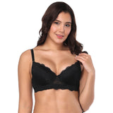 Underwear lace sexy bra thin mold cup steel ring - V.I.P Digital Presence