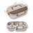 Microwaveable portable 304 stainless steel heat preservation rectangular lunch box fresh lunch box - V.I.P Digital Presence