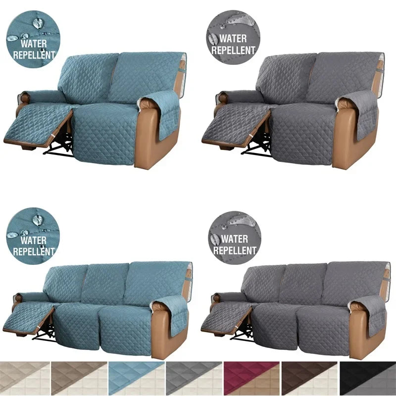 1 2 3 Seater Water Repellent Recliner Sofa Covers Pet Kid Sofa Mat Lazy Boy Armchair Cover Relax Lounger Slipcover Couch Towel - V.I.P Digital Presence