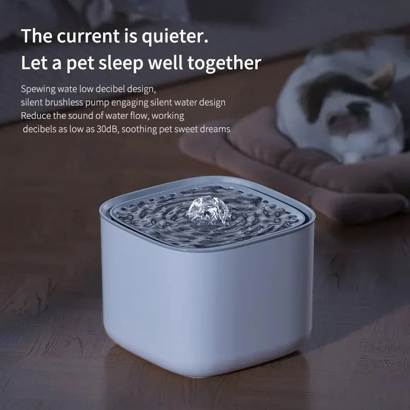3L Large Capacity Canine Cat Dog Pet Circulating Filter Pet Fountain Feeder Automatic Water Dispenser with USB Port for Pets - V.I.P Digital Presence