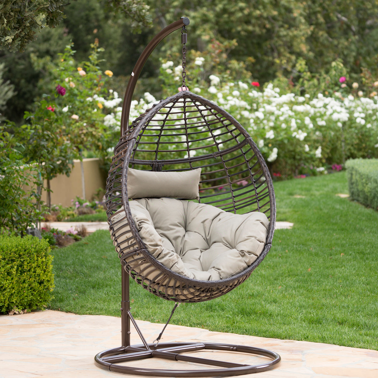 HANGING BASKET- BROWN- NO STAND BASKET ONLY - V.I.P Digital Presence