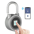Fingerprint Smart Keyless Lock Waterproof APP Button Password Unlock Anti-Theft Padlock Door Lock - V.I.P Digital Presence