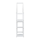 House-shaped Wooden writing Desk,Kids study Table,Bookshelf & Toy Storage,White