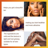 Tanning Cream, Quick Tan Natural Comfort Tan Non-Greasy Moisturizer - V.I.P Digital Presence