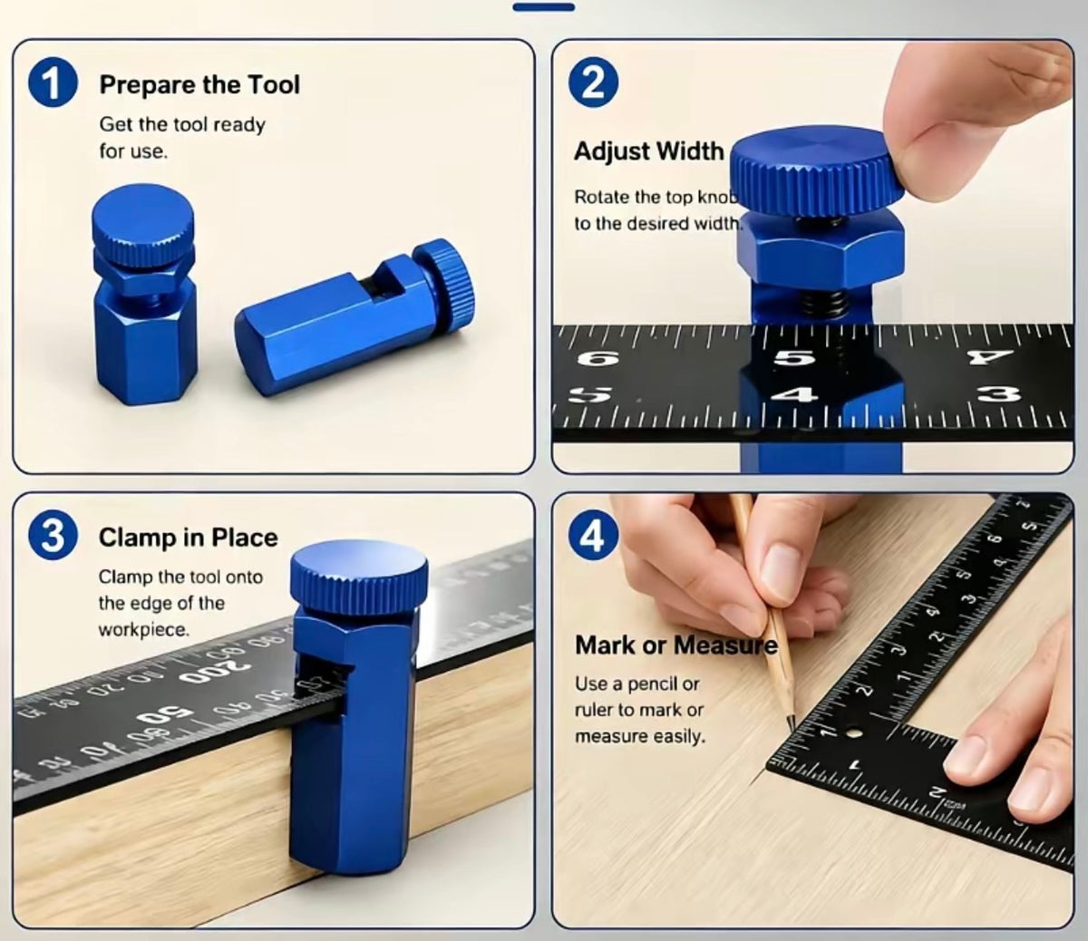 StairGauge Clamp Set