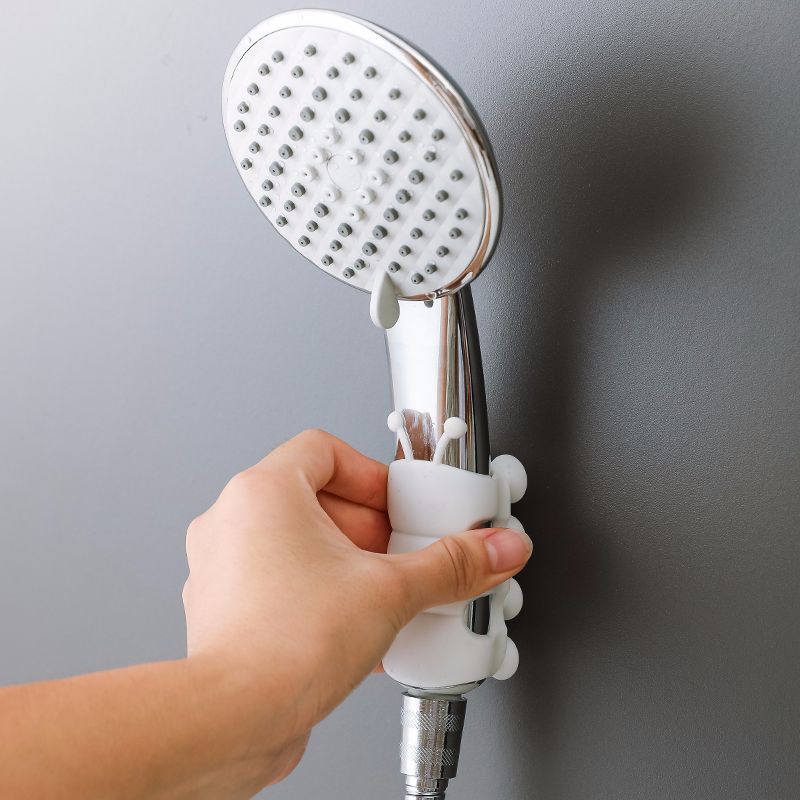 Creative Household Silicone Caterpillar Shower Bracket Non-Slip Bathroom Suction Cup Free Punch Nozzle Holder - V.I.P Digital Presence