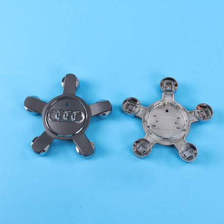 Suitable for Audi five claw wheel hub cover A4L//A5/A6L black five claw car tire center logo cover 135mm - V.I.P Digital Presence