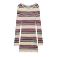 Style Women's Fashion Casual Long Sleeve Fitted Knit Dress - V.I.P Digital Presence