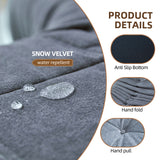 Floor sofa Bean Bag Chair for Adults Fireside Bean Bag Lounger Memory Foam Chair for Home, office, Apartment or Gaming Venue - V.I.P Digital Presence