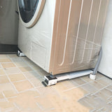 Universal Refrigerator Drum Washing Machine Base Rubber Wheel Non-Slip Base Low All-Metal Anti-Rust Bracket - V.I.P Digital Presence