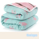 Baby Blankets Newborn Muslin Cotton 6 Layers Thick Swaddle Kids Receiving Blankets Children Cover Bedding - V.I.P Digital Presence