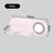No - drill Magnetic Hair Dryer Wall Mount. Synthetic plastic, for Dyson/Leihen/Kexi. Colors: gray & white - V.I.P Digital Presence