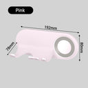 No - drill Magnetic Hair Dryer Wall Mount. Synthetic plastic, for Dyson/Leihen/Kexi. Colors: gray & white - V.I.P Digital Presence