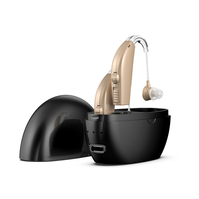 Portable Dual-Ear Hearing Aids with Amplifier and Rechargeable Function - V.I.P Digital Presence