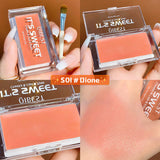QIBEST Lipstick Eye Shadow Blush 3 In 1 Repair Volume Without Dizzy Makeup Natural Color Monochromatic Rouge Cream Eye Shadow Cream - V.I.P Digital Presence