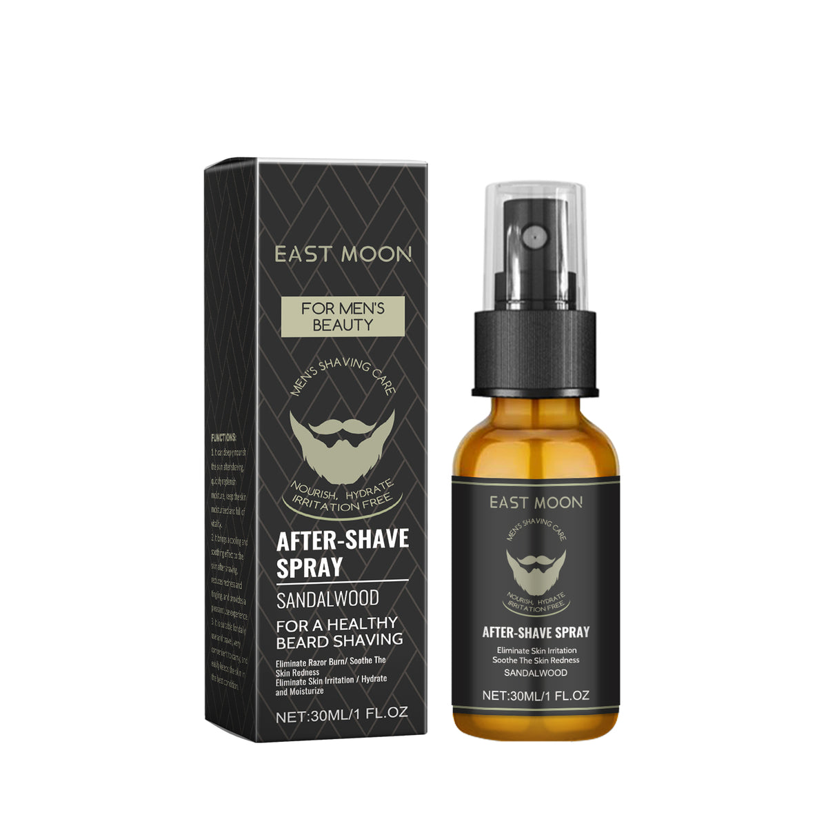 After Shave Spray Men's Beard Care Soothing Moisturizing Cool Skin Care Spray - V.I.P Digital Presence