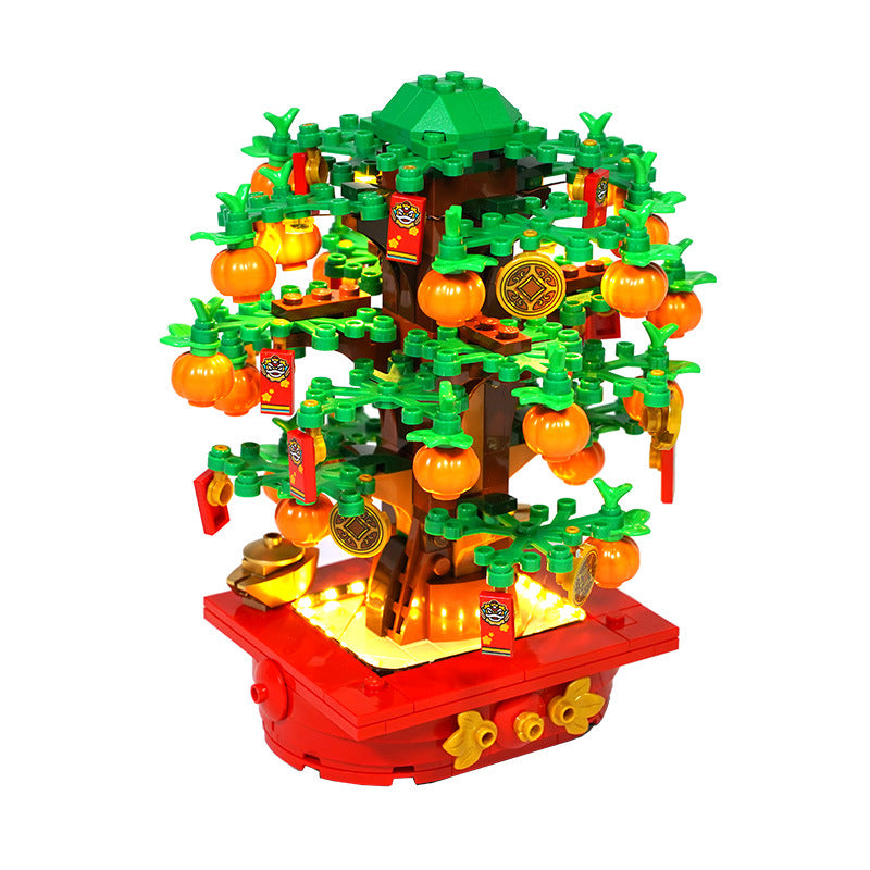 Building block lighting compatible with LEGO 40648 Money Tree Chinese style remote control matching LED lights - V.I.P Digital Presence