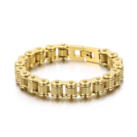 Bicycle Bracelet Titanium Steel Personalized Men's Motorcycle Chain Accessories - V.I.P Digital Presence