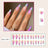 Nail Art Almond Nails Finished Wearable Nails Mid-Length Nail Art Patch Ins Style Hot Girl - V.I.P Digital Presence