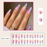 Nail Art Almond Nails Finished Wearable Nails Mid-Length Nail Art Patch Ins Style Hot Girl - V.I.P Digital Presence