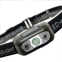 New COB Head Lamp LED Mini Head Lamp Type-C Rechargeable Outdoor Night Fishing Night Running Neck Lamp - V.I.P Digital Presence