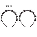 Black Braider Hair Clip Burst Pin Hairdo Bring Hair Hoop Multi-storey Wisp Air Weave Head Hoop Styling Tool - V.I.P Digital Presence