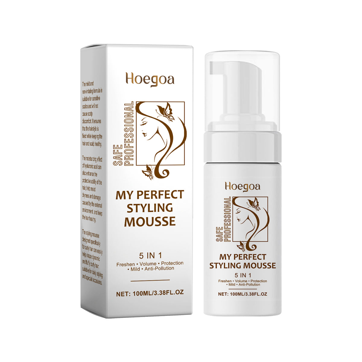 Hair Styling Mousse Moisturizing Hair Care Long Lasting Moisturizing Volume Styling Foam Styling Mousse - V.I.P Digital Presence