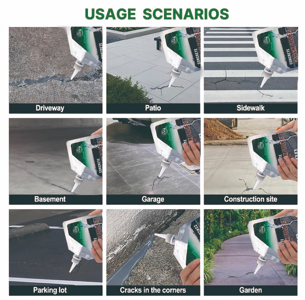 SealFix Concrete Crack Filler