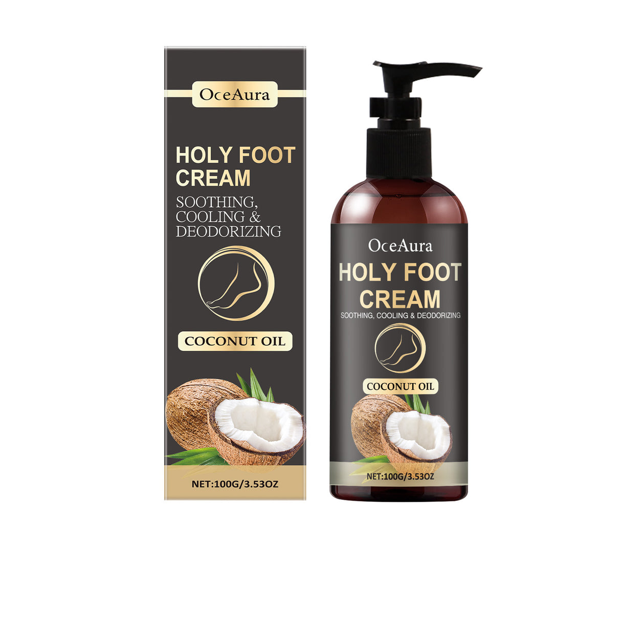 Crema protectora para pies, alivia la sequedad, hidrata y humecta los pies. Crema diaria para el cuidado de los pies.