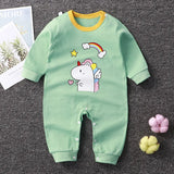 2024 Spring Autumn 0-2 Years Old Baby Romper Baby Jumpsuit Boys Girls Long-sleeved Trousers Newborn Romper Climbing Clothes - V.I.P Digital Presence
