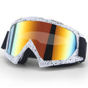 Gafas de motociclista para exteriores, mascarilla facial, para montar a caballo al aire libre, resistentes al viento, al polvo, para esquí de fondo y casco.
