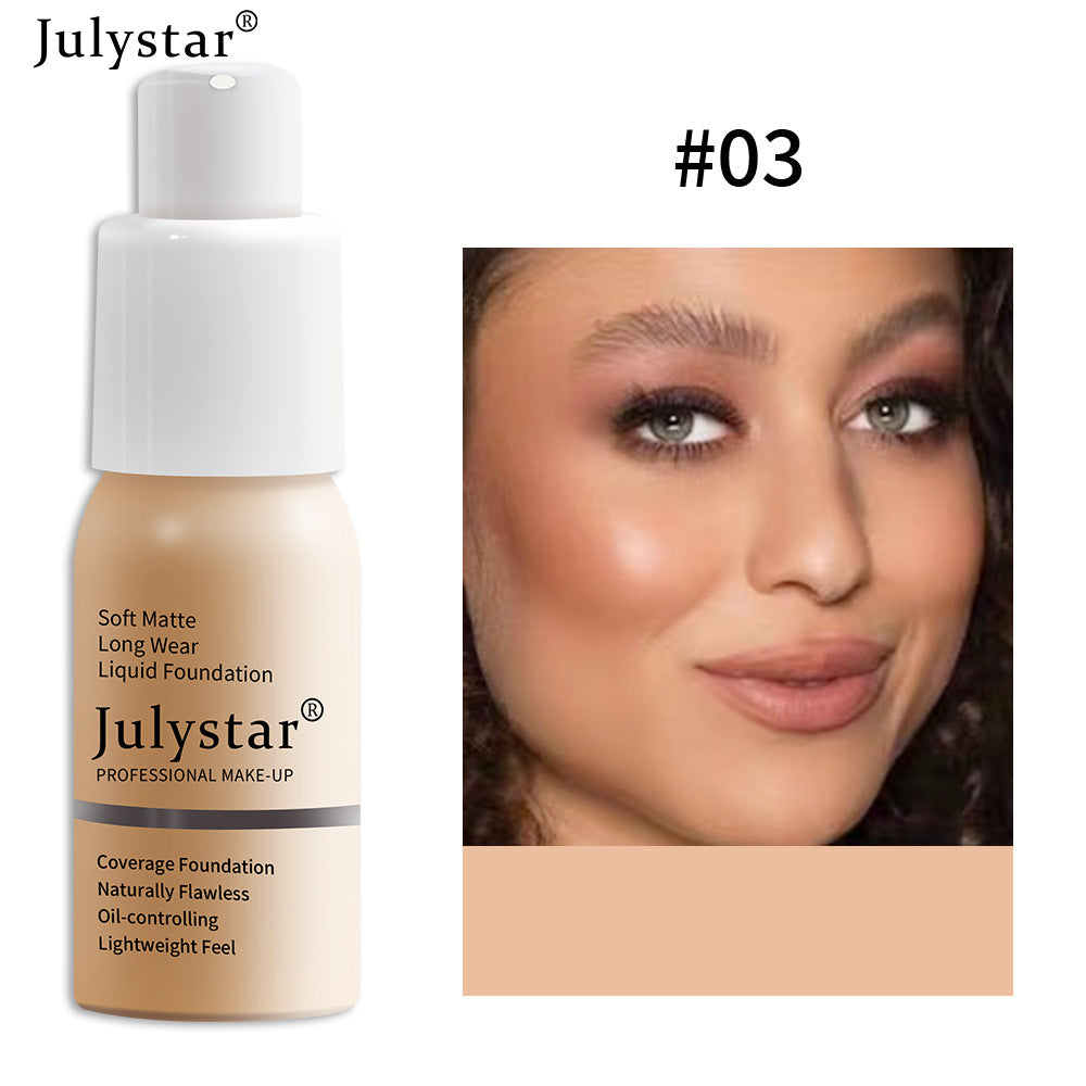 Liquid Foundation Concealer Long-Lasting Moisturizing Oil Control BB Cream Foundation Makeup - V.I.P Digital Presence