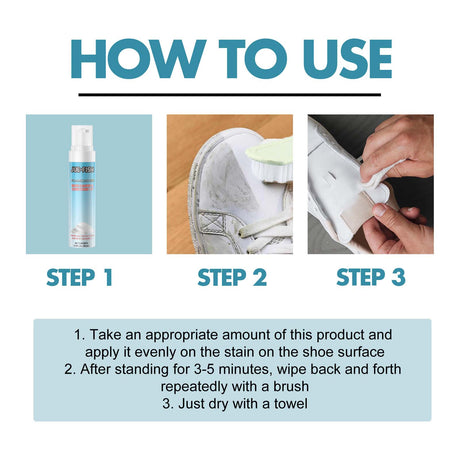 Shoe Cleaning Care Set Small White Shoes Yellow Edge Stain Cleaning White Portable Whitening Agent - V.I.P Digital Presence