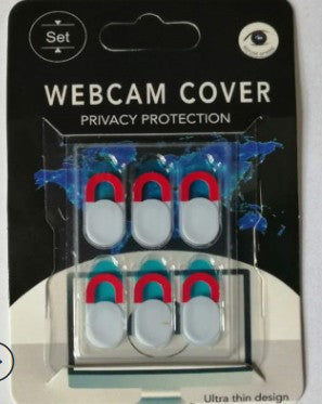 ACCEZZ WebCam Cover Shutter Magnet Slider Plastic For iPhone Web Laptop PC For iPad Tablet Camera Mobile Phone Privacy Sticker - V.I.P Digital Presence