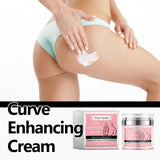 Crema realzadora de curvas, que esculpe las caderas y reafirma las curvas del cuerpo.