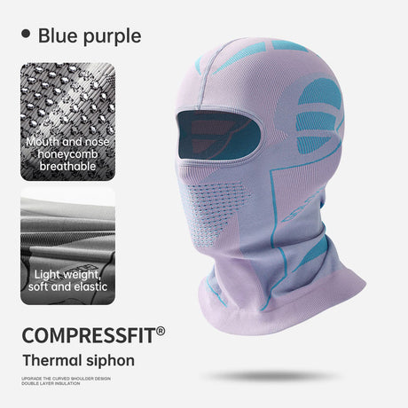 Winter skiing head cover face guard windproof motorcycle headscarf riding mask warm breathable neck guard - V.I.P Digital Presence