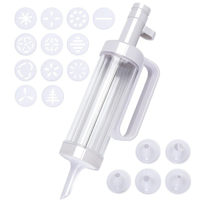 Cookie cookie gun biscuit grinder full set of baking gun set mounted flower nozzle extrusion - V.I.P Digital Presence