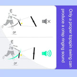 Portable Tennis Topspin Whistle Hitting Trainer - Ideal for Beginners' Swing Aid - V.I.P Digital Presence