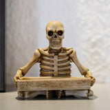 Antique Skull Holding Slot Storage Small Tray - V.I.P Digital Presence